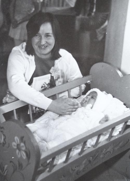 Uvítanie detí do života v Babkove 1975