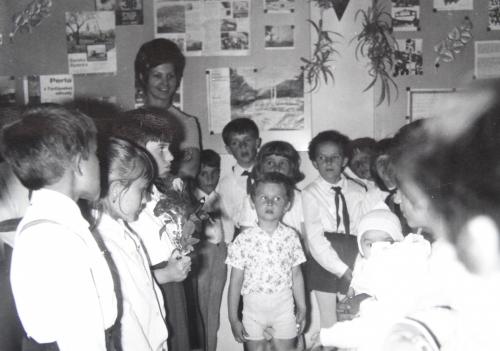 Uvítanie detí do života v Babkove 1975