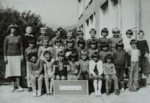1. ročník, školský rok 1983/1984.