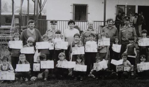 Víťazi VII. ročníka Športovo-branných hier, rok 1988.