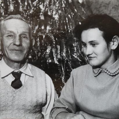 Ján Becík s dcérou Angelou
